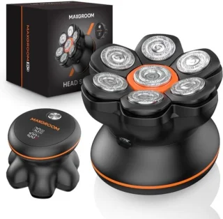 7D Head Shaver elektrisch scheerapparaat voor kale hoofden