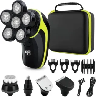 7D Heren Scheerapparaat Snoerloos Wet&Dry 5-in-1