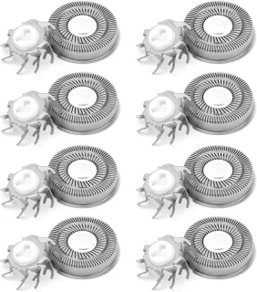 8 stuks vervangende scheerhoofden voor elektrisch scheerapparaat