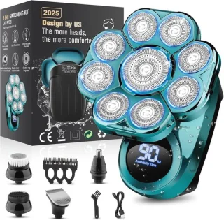 9D elektrisch scheerapparaat voor mannen