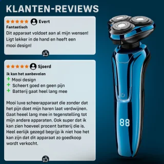 AG210 Elektrisch Scheerapparaat en Baardtrimmer