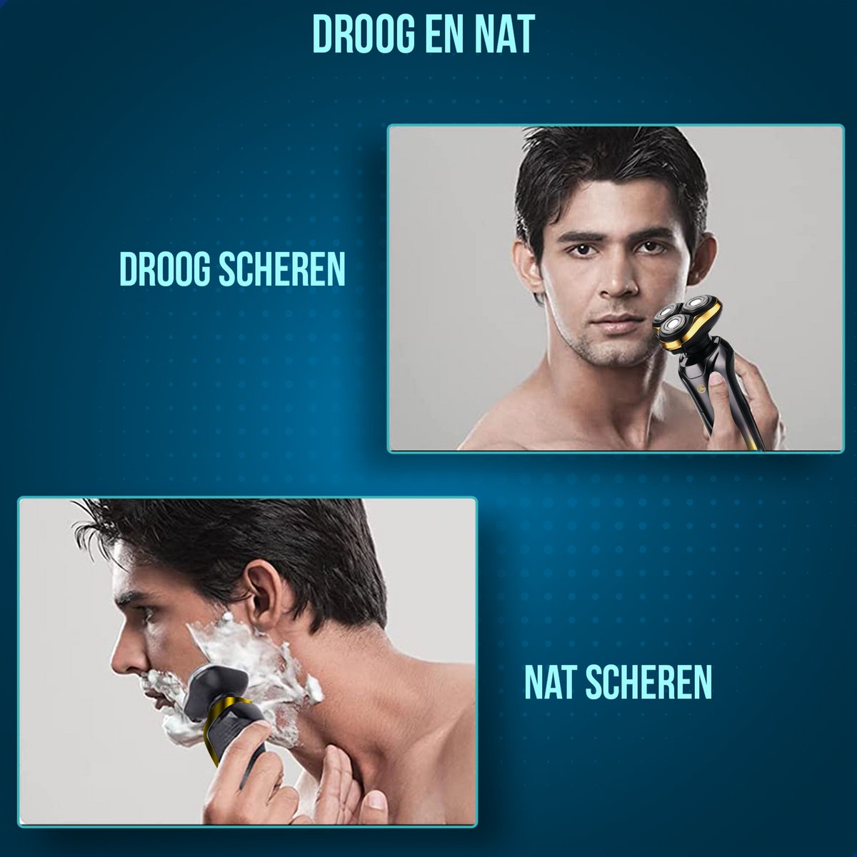 AG210 Elektrisch Scheerapparaat en Trimmer Goud