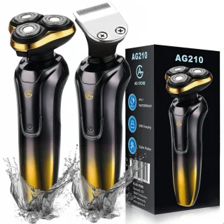 AG210 Elektrisch Scheerapparaat en Trimmer Goud