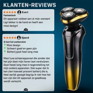 AG210 Elektrisch Scheerapparaat en Trimmer Goud