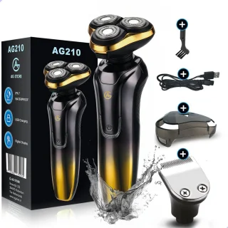 AG210 Elektrisch Scheerapparaat en Trimmer Goud