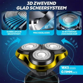 AG210 Elektrisch Scheerapparaat en Trimmer Goud