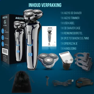 AG215 Elektrisch Scheerapparaat met Trimmer