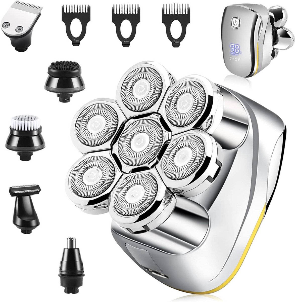 De ApexArte Skull Shaver Bodygroomer Trimmer in één oogopslag