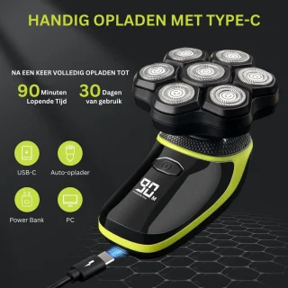 ApexArte Skull Shaver Bodygroomer Zwart