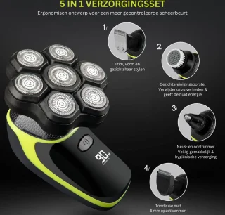 ApexArte Skull Shaver Bodygroomer Zwart