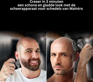 ApexArte Skull Shaver Scheerapparaat Zwart