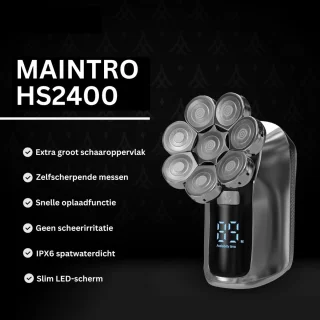 ApexArte Skull Shaver Scheerapparaat Zwart