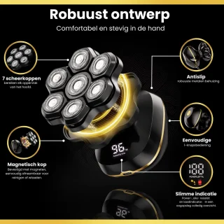 arash® Elektrisch Scheerapparaat voor Mannen