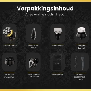 arash® Elektrisch Scheerapparaat voor Mannen