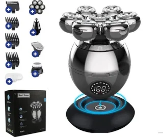 baardtrimmer-bodygroomer-tondeuze-scheerapparaat mannen-5 in 1 scheerapparaat - premium scheerapparaat - ook voor gladde benen