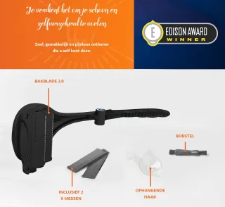 Bakblade Back Shaver Rugscheermes met 2 Navulmesjes