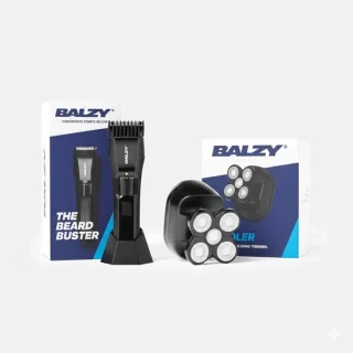 BALZY® HeadHandler + BeardBuster bundel – hoofd- en baardtrimmer