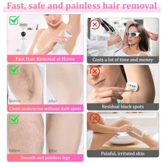 BeautyPro Dames Elektrisch Scheerapparaat en Lichaamstrimmer