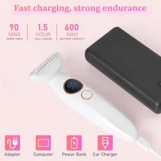 BeautyPro Dames Elektrisch Scheerapparaat en Lichaamstrimmer