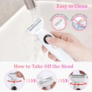 BeautyPro Dames Elektrisch Scheerapparaat en Lichaamstrimmer