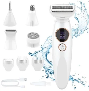 BeautyPro Dames Elektrisch Scheerapparaat en Lichaamstrimmer