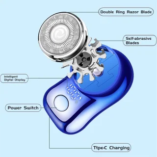 BeautyTools Mini Elektrisch Scheerapparaat