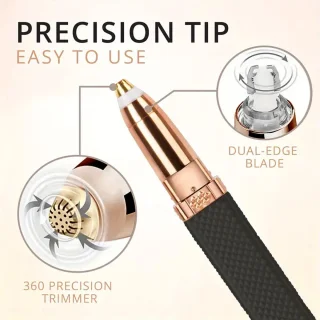 BeautyTrimmer 2in1 Oor- en Neushaartrimmer Zwart