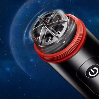 Bedee Draagbaar Elektrisch Scheerapparaat Heren Zwart