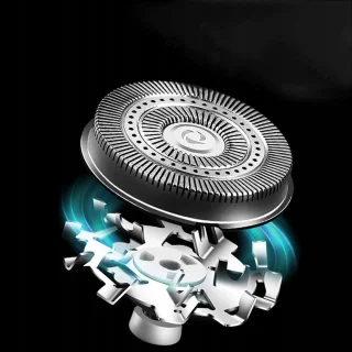 Bedee Mini Elektrisch Scheerapparaat Zwart USB Oplaadbaar