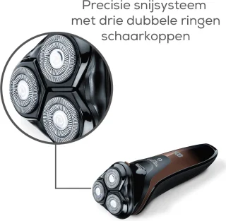 Beurer HR 8000 Draadloos Scheerapparaat met Trimmer