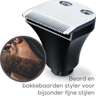 Beurer HR 8000 Draadloos Scheerapparaat met Trimmer