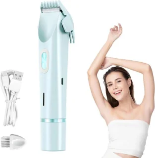 Bikini trimmer dames scheerapparaat wit