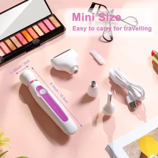 Bikinitrimmer Draadloze Elektrische Ladyshave 4in1 Vrouwen
