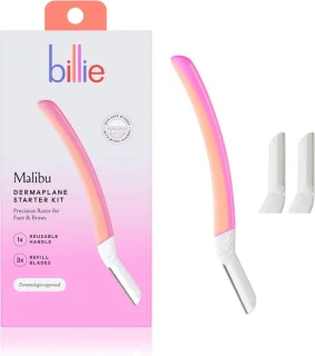 Billie dermaplaning razor starter kit Malibu