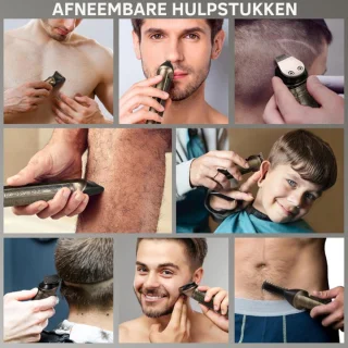 Bodygroomer 8-in-1 Mannen Trimmer en Tondeuse