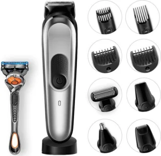 Bodygroomer Heren 9-in-1 Zilver