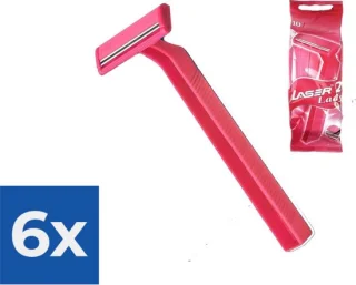 Borvat Laser Twin Women Wegwerpscheermesjes 10 stuks