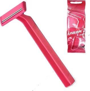 Borvat Laser Twin Women wegwerpscheermesjes 10 stuks