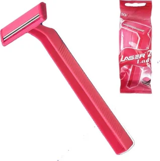 Borvat Laser Twin Women wegwerpscheermesjes 10 stuks