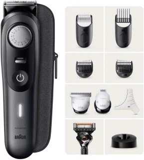 Braun BeardTrimmer 9 BT9421 baardtrimmer zwart
