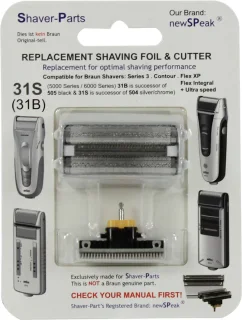 Braun Combipack Alt 31s Shaver Parts