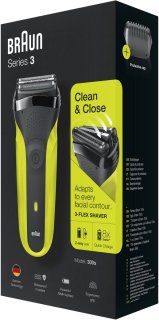 Wat vinden we goed aan de Braun Series 3 300 Elektrisch scheerapparaat