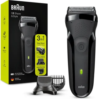 Braun Series 3 300BT Elektrisch Scheerapparaat Zwart