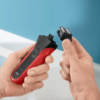 Braun Series 3 300s Elektrisch Scheerapparaat Rood