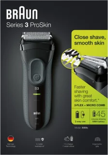 Braun Series 3 ProSkin 3000s Elektrisch scheerapparaat