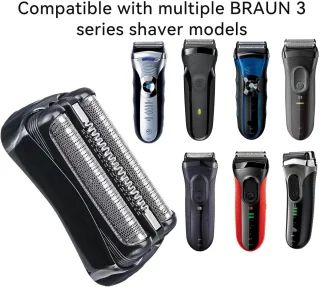 Braun Series 3 Scheerhoofd 21B Zwart