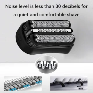 Braun Series 3 Scheerhoofd 21B Zwart