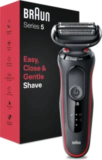 Braun Series 5 51-R1000s Elektrisch Scheerapparaat Rood