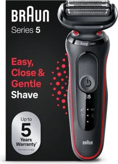 Braun Series 5 51-R1000s Elektrisch Scheerapparaat Rood