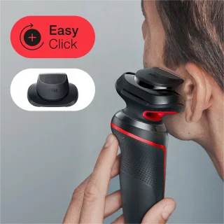 Braun Series 5 51-R1200s Elektrisch Scheerapparaat Rood